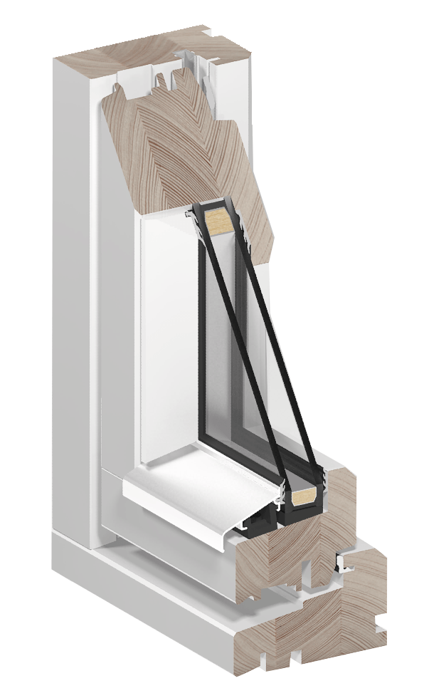 Skandinavische Fenster